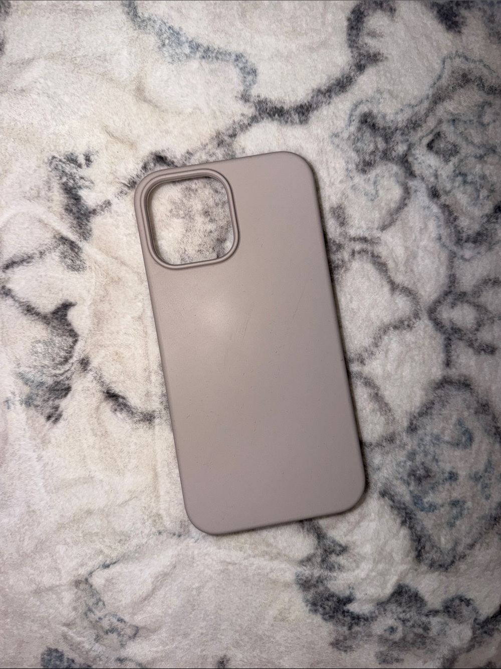 Neutral Beige Silicone iPhone 15 Pro Max Case